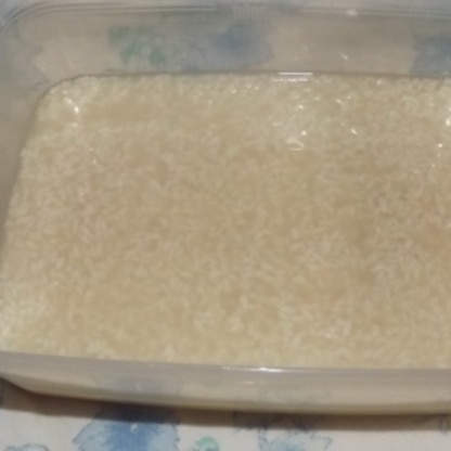 話題の塩麹。米こうじがどこも品切れでやっと作りました。
これから色んな料理に活躍してくれそうです。